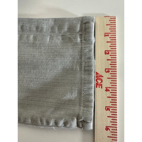 Eileen Fisher Sz 31x28 Gray Wash Organic Cotton Stretch Skinny Jeans Sustainable - Picture 8 of 9